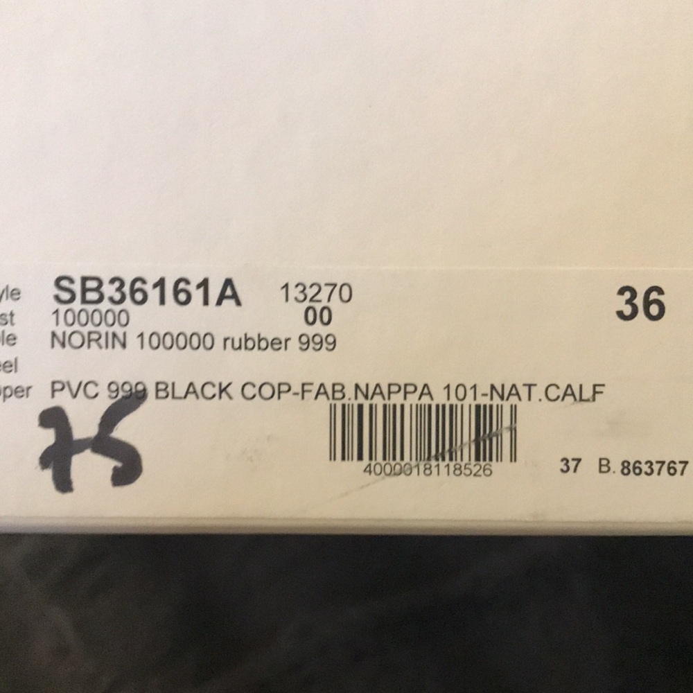 See By Chloe black patent leather rain boots New in box - Picture 7 of 9